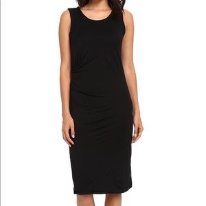 Barely worn black cotton dress by Bobeau